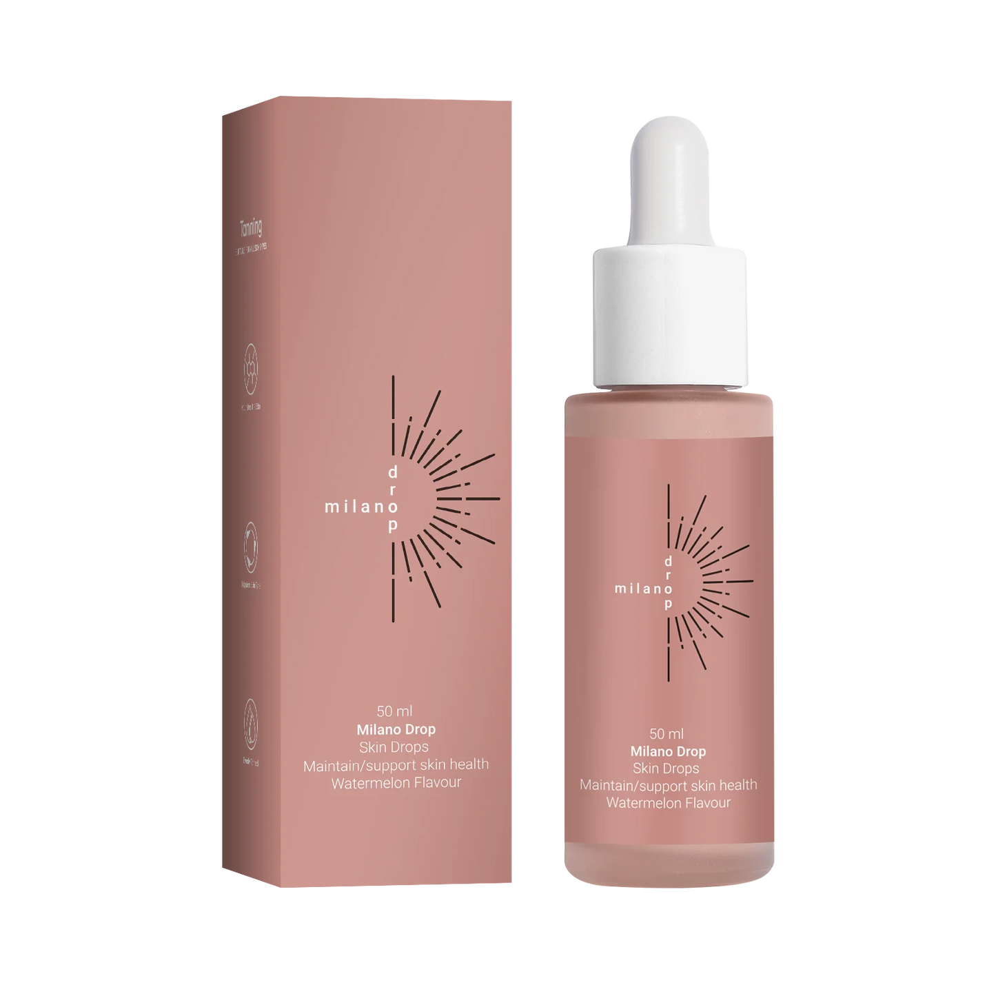 Self Tanning Drops Natural Tanner Enhance Skin Melanin Liquid Bronzer Preventing Sunburn Sunless For Body Face Tanning Products