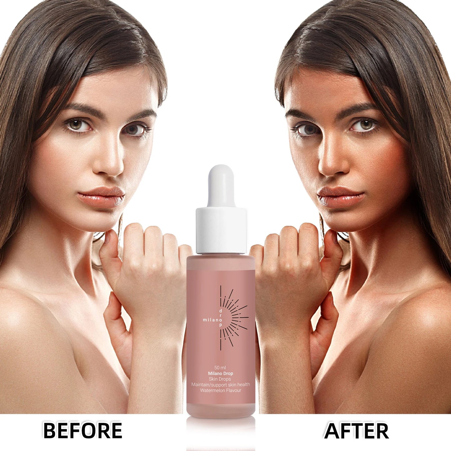 Self Tanning Drops  Natural Tanner Enhance Skin Melanin Liquid Bronzer Preventing Sunburn Sunless For Body Face Tanning Products