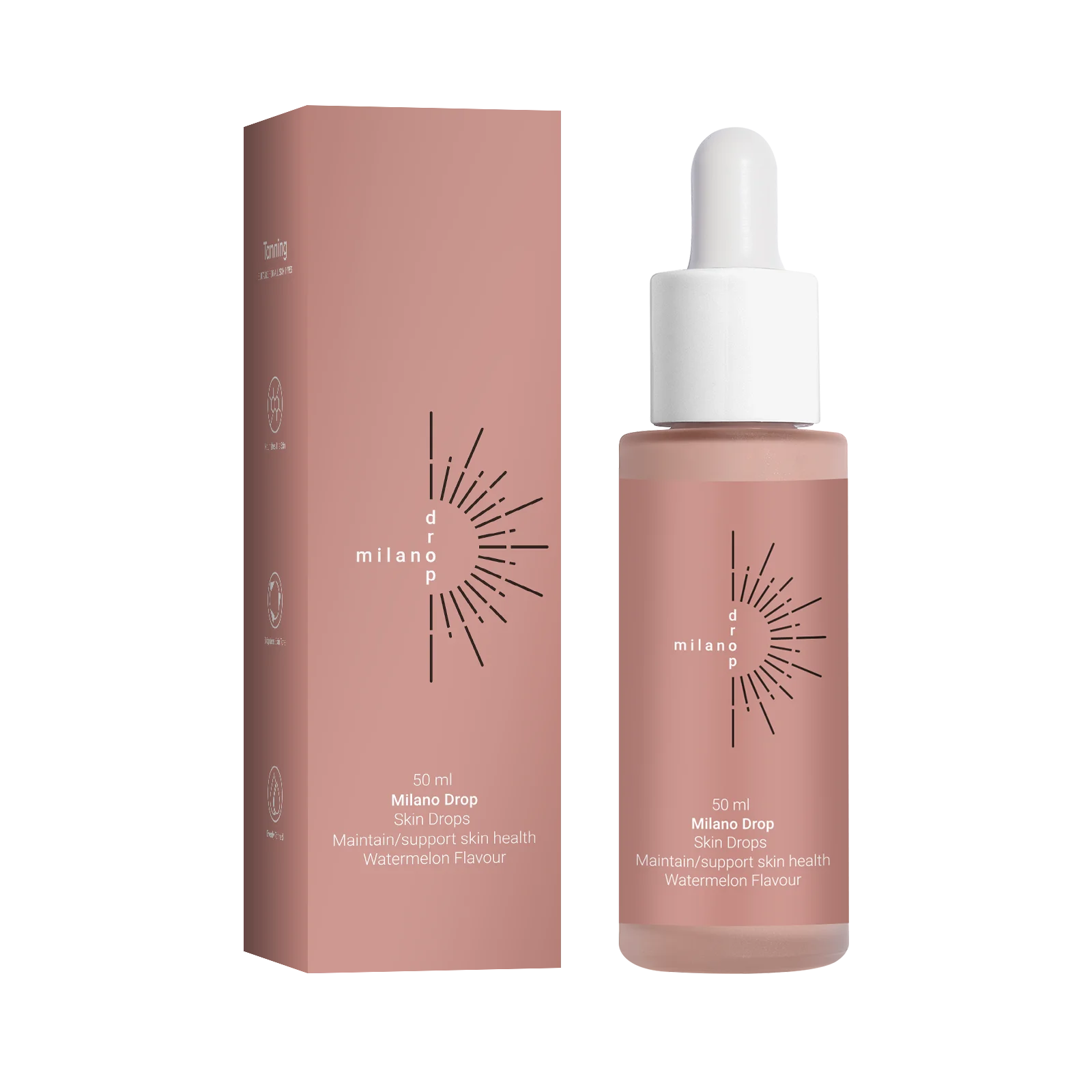 Self Tanning Drops  Natural Tanner Enhance Skin Melanin Liquid Bronzer Preventing Sunburn Sunless For Body Face Tanning Products